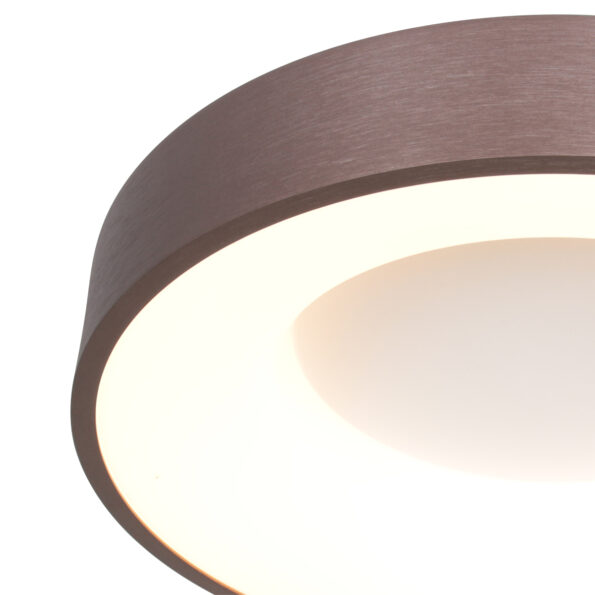 Industrielle Deckenleuchte Ringlede Bronze Ø 38 Cm – Bild 4