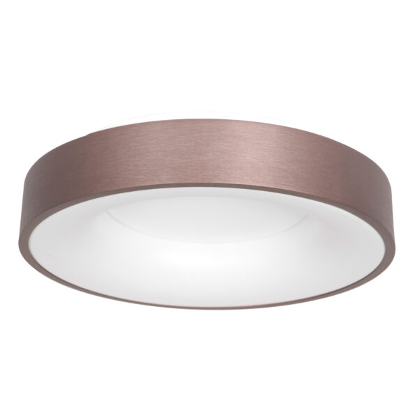 Industrielle Deckenleuchte Ringlede Bronze Ø 48 Cm – Bild 2