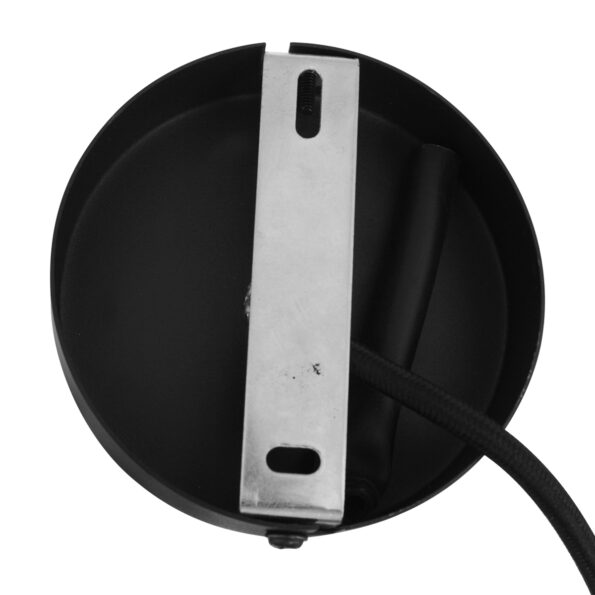 Industrielle Pendelleuchte Aureole Schwarz Ø 34 Cm – Bild 12