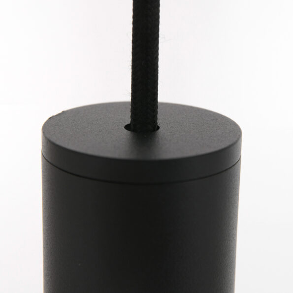 Industrielle Pendelleuchte Aureole Schwarz Ø 42 Cm – Bild 11