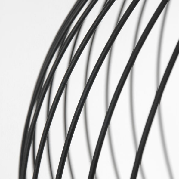 Industrielle Pendelleuchte Aureole Schwarz Ø 42 Cm – Bild 5