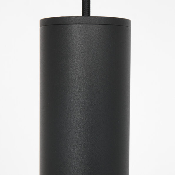 Industrielle Pendelleuchte Aureole Schwarz Ø 42 Cm – Bild 7