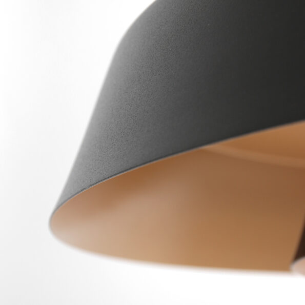 Industrielle Pendelleuchte Flinter Schwarz Ø 42 Cm – Bild 11