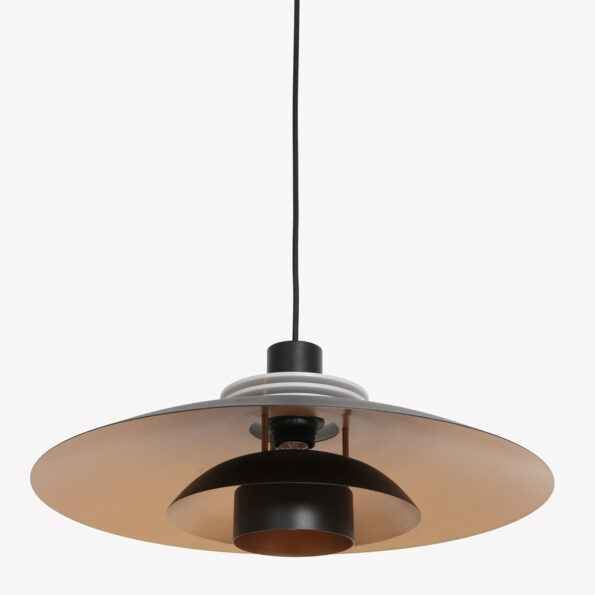 Industrielle Pendelleuchte Flinter Schwarz Ø 47 Cm – Bild 12