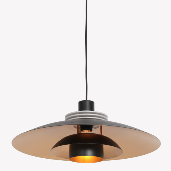 Industrielle Pendelleuchte Flinter Schwarz Ø 47 Cm – Bild 13