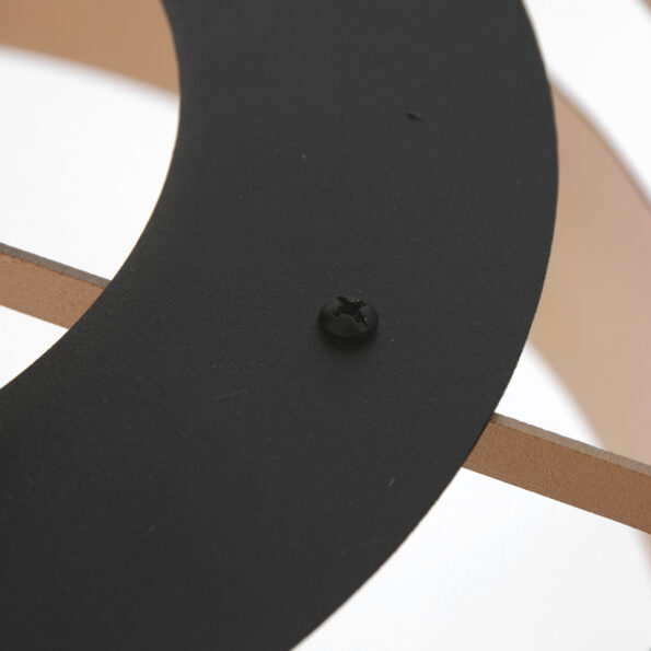 Industrielle Pendelleuchte Flinter Schwarz Ø 50 Cm – Bild 12