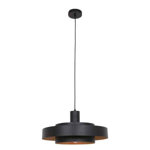 Industrielle Pendelleuchte Flinter Schwarz Ø 50 Cm – Bild 13