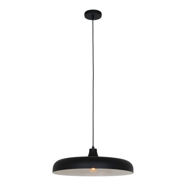 Industrielle Pendelleuchte Krisip Schwarz Ø 50 Cm – Bild 2
