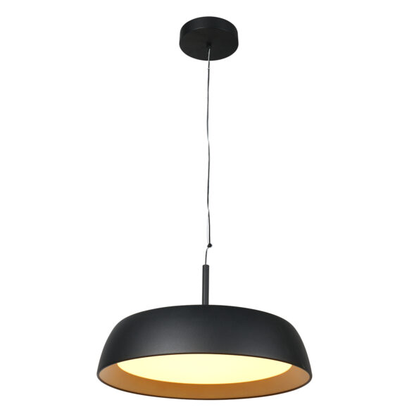 Industrielle Pendelleuchte Mykty Schwarz Ø 45 Cm – Bild 2
