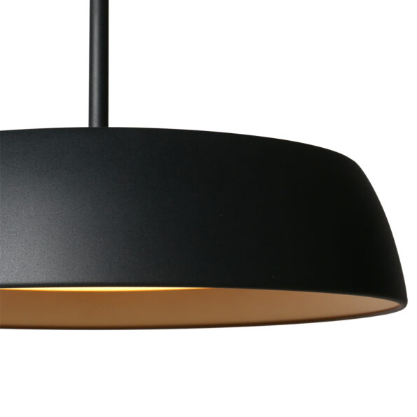 Industrielle Pendelleuchte Mykty Schwarz Ø 45 Cm – Bild 4