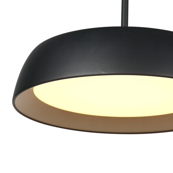 Industrielle Pendelleuchte Mykty Schwarz Ø 45 Cm – Bild 6