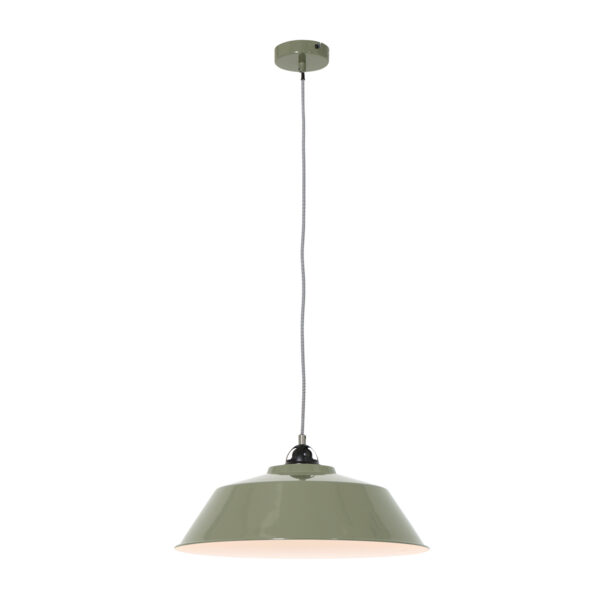 Industrielle Pendelleuchte Nove Grün Ø 42 Cm – Bild 2