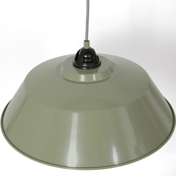 Industrielle Pendelleuchte Nove Grün Ø 42 Cm – Bild 14