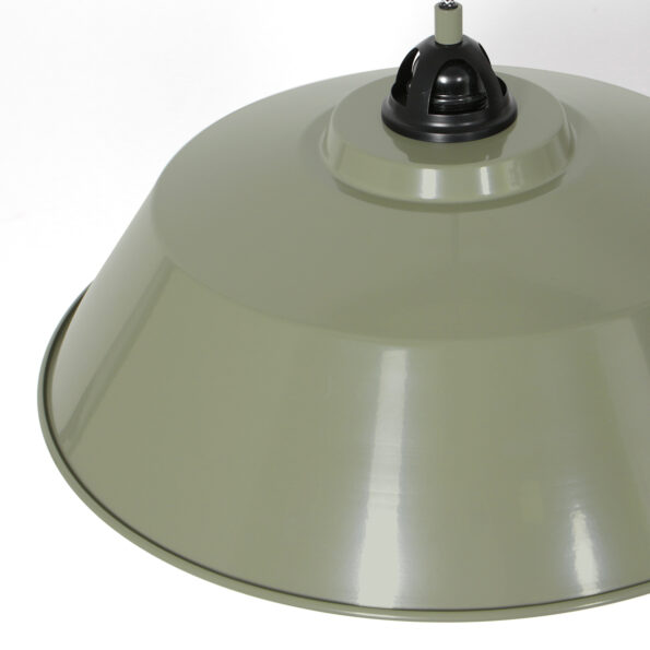Industrielle Pendelleuchte Nove Grün Ø 42 Cm – Bild 4