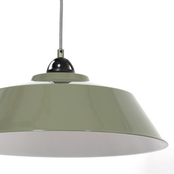Industrielle Pendelleuchte Nove Grün Ø 42 Cm – Bild 5