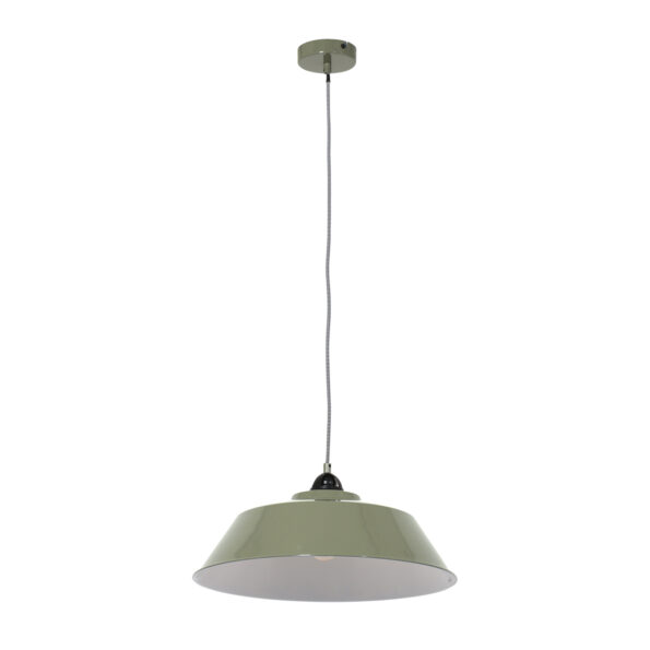 Industrielle Pendelleuchte Nove Grün Ø 42 Cm – Bild 10