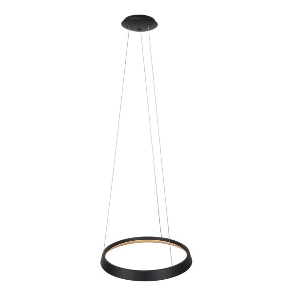 Industrielle Pendelleuchte Ringlux Schwarz Ø 60 Cm – Bild 8