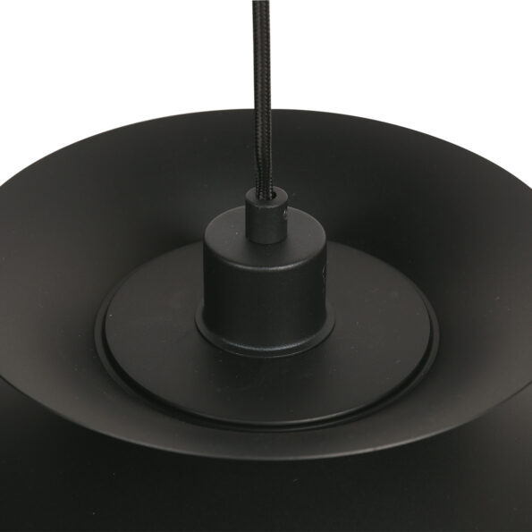 Industrielle Pendelleuchte Skandina Schwarz Ø 35 Cm – Bild 3