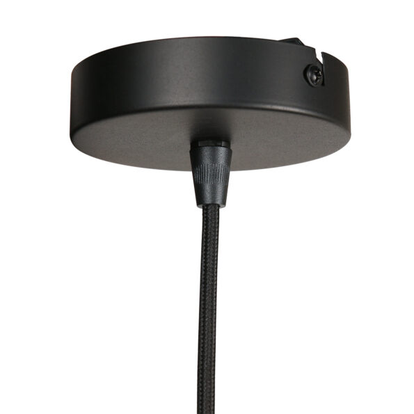 Industrielle Pendelleuchte Skandina Schwarz Ø 35,5 Cm – Bild 11