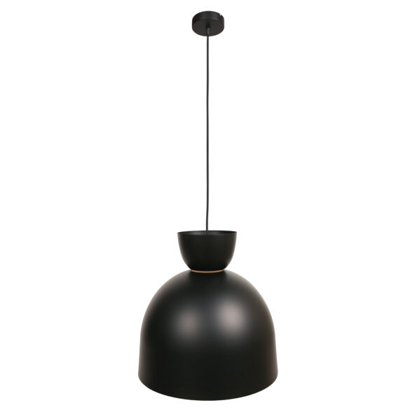 Industrielle Pendelleuchte Skandina Schwarz Ø 35,5 Cm – Bild 8