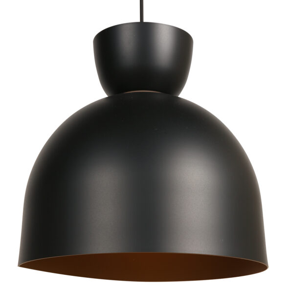 Industrielle Pendelleuchte Skandina Schwarz Ø 35,5 Cm – Bild 10