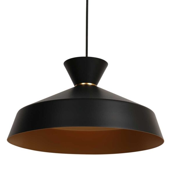 Industrielle Pendelleuchte Skandina Schwarz Ø 40 Cm – Bild 11