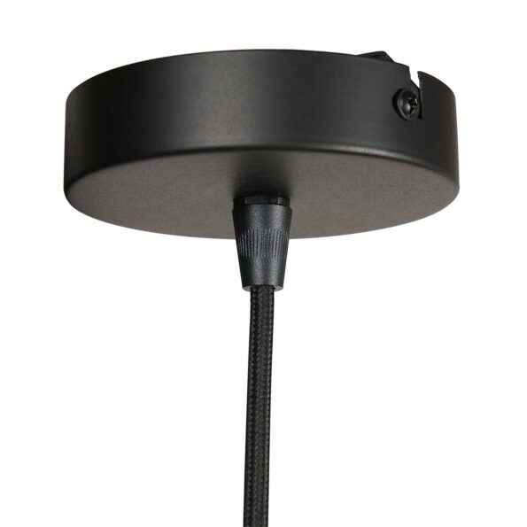 Industrielle Pendelleuchte Skandina Schwarz Ø 40 Cm – Bild 12