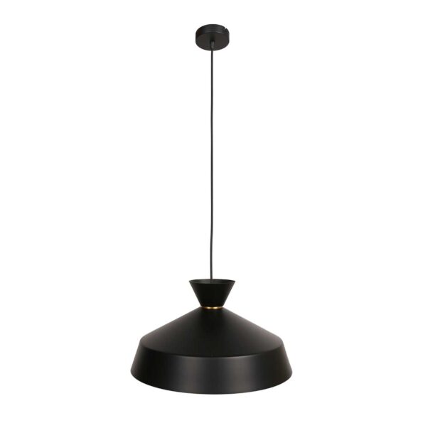 Industrielle Pendelleuchte Skandina Schwarz Ø 40 Cm – Bild 9