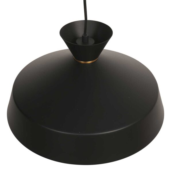 Industrielle Pendelleuchte Skandina Schwarz Ø 40 Cm – Bild 10