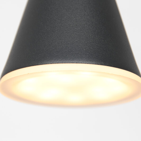 Industrielle Pendelleuchte Vortex Schwarz – Bild 15