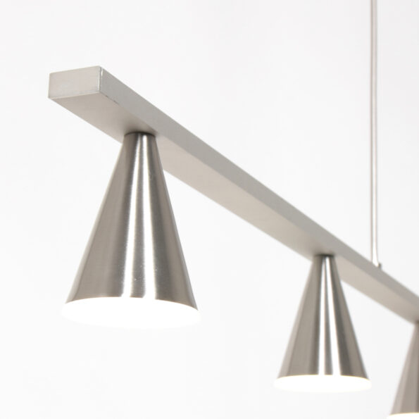 Industrielle Pendelleuchte Vortex Stahl – Bild 4