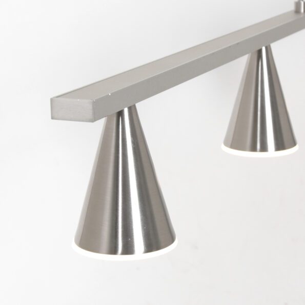 Industrielle Pendelleuchte Vortex Stahl – Bild 5