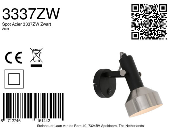 Industrielle Spot Acier Schwarz – Bild 7