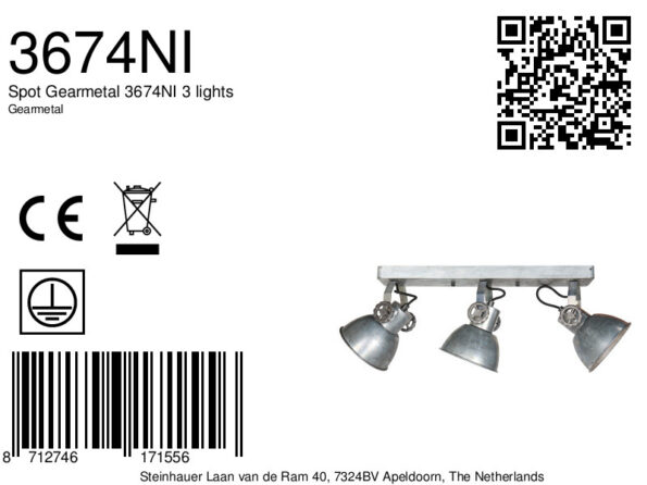 Industrielle Spot Gearmetal Nikkel – Bild 7