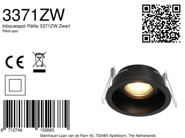 Industrielle Spot Pelite Spot Schwarz Ø 10 Cm – Bild 7