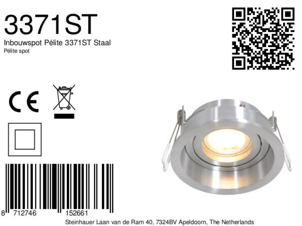 Industrielle Spot Pelite Spot Stahl Ø 10 Cm – Bild 7