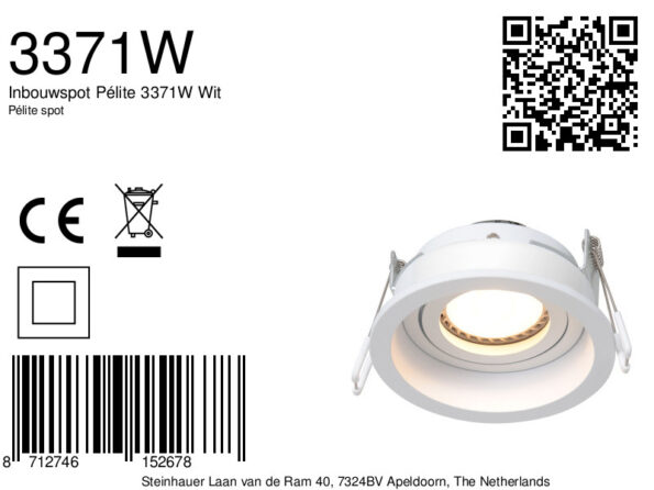Industrielle Spot Pelite Spot Weiß Ø 10 Cm – Bild 7