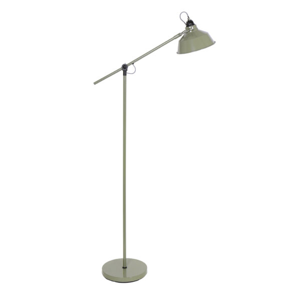 Industrielle Stehlampe Nove Grün – Bild 2