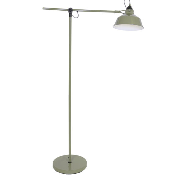 Industrielle Stehlampe Nove Grün – Bild 10