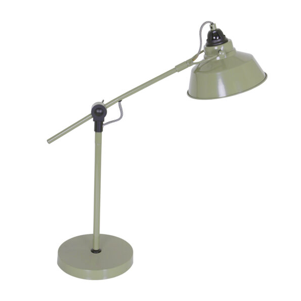 Industrielle Tischlampe Nove Grün Ø 18 Cm – Bild 2