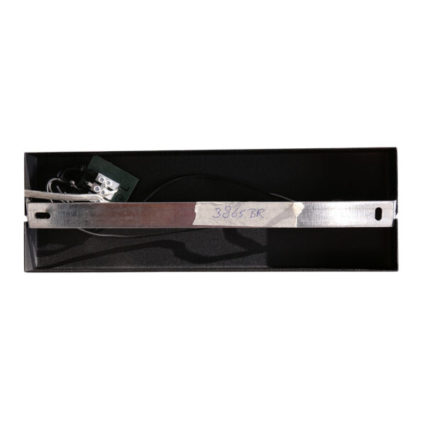 Industrielle Wandleuchte Glaslic Bronze – Bild 10