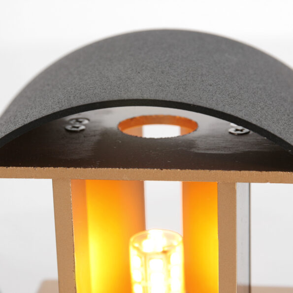 Industrielle Wandleuchte Muro Schwarz – Bild 12