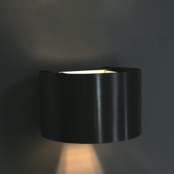 Industrielle Wandleuchte Muro Schwarz – Bild 13