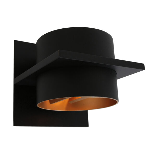 Industrielle Wandleuchte Muro Schwarz – Bild 9