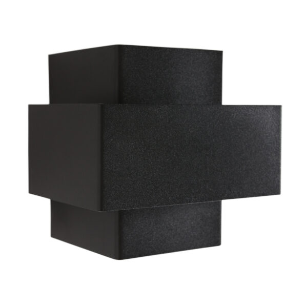 Industrielle Wandleuchte Muro Schwarz – Bild 9
