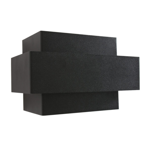 Industrielle Wandleuchte Muro Schwarz – Bild 11