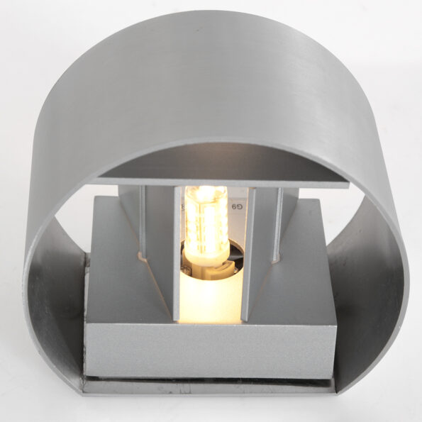 Industrielle Wandleuchte Muro Stahl – Bild 11