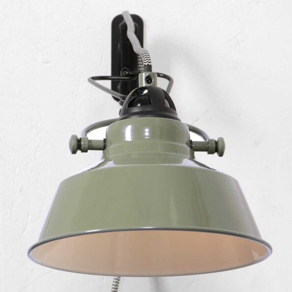Industrielle Wandleuchte Nove Grün Ø 18 Cm – Bild 5