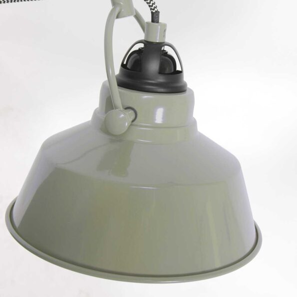 Industrielle Wandleuchte Nove Grün Ø 18 Cm – Bild 6