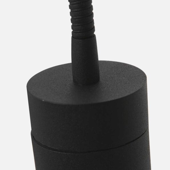 Industrielle Wandleuchte Upround Schwarz – Bild 10